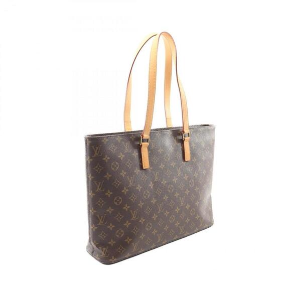 LOUIS VUITTON Brown Monogram Leather Tote Bag - Picture 2 of 9